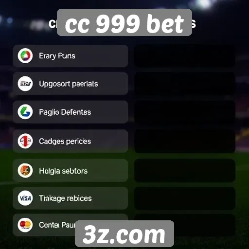 Métodos de pagamento disponíveis no cc 999 bet