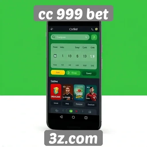 Interface do usuário do cc 999 bet é intuitiva